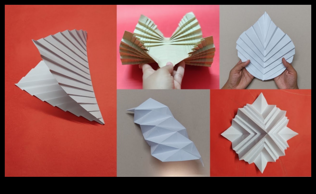 Gelişmiş Kağıt El Sanatları Teknikleri: Origami'yi Bir Üst Seviyeye Taşımak